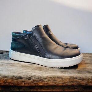 Dr Scholls 8 Wanderfull Black High Top Sneakers
